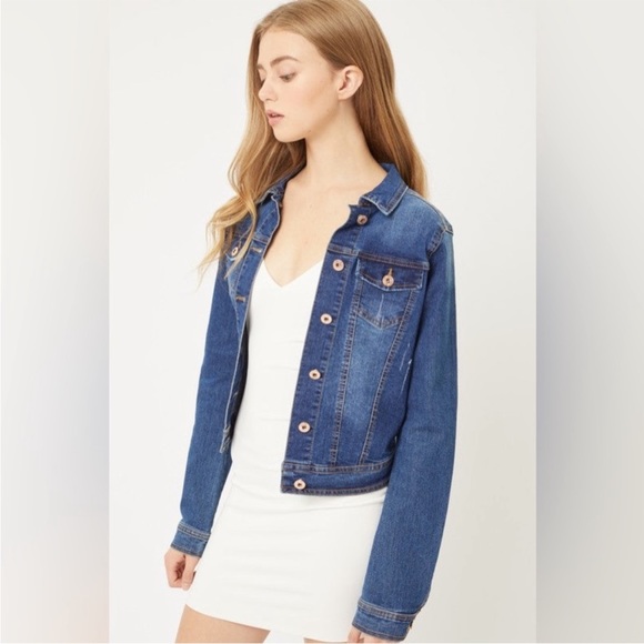 Love Tree Jackets & Blazers - Love Tree Denim Jean Jacket, size S